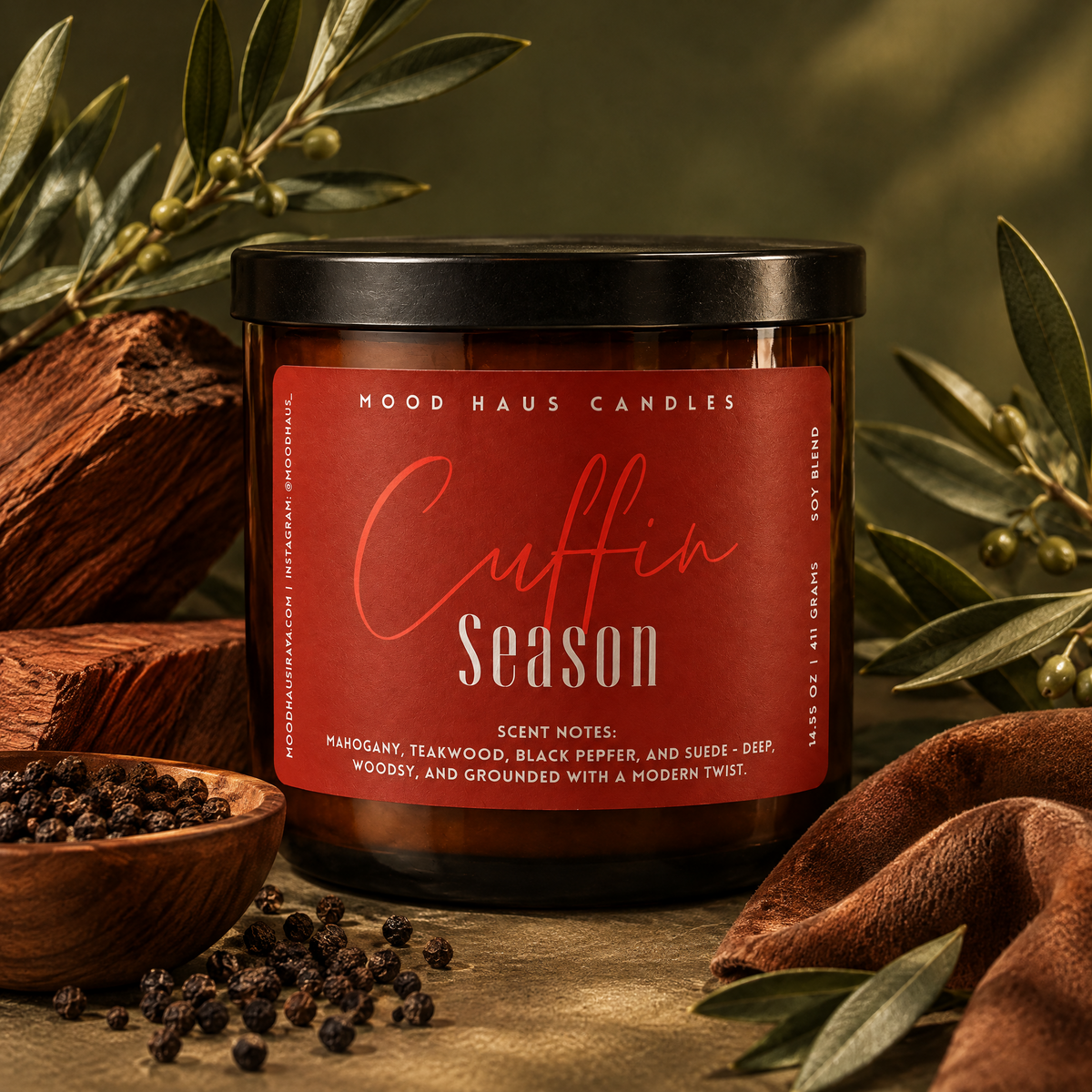 3 Wick - Cuffin Season (Teakwood)