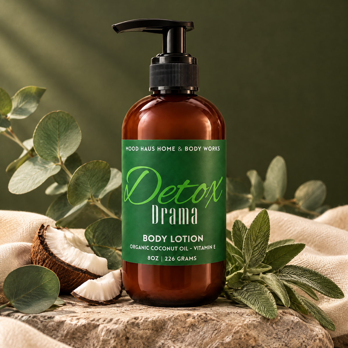 Detox Drama Body Lotion (Eucalyptus)